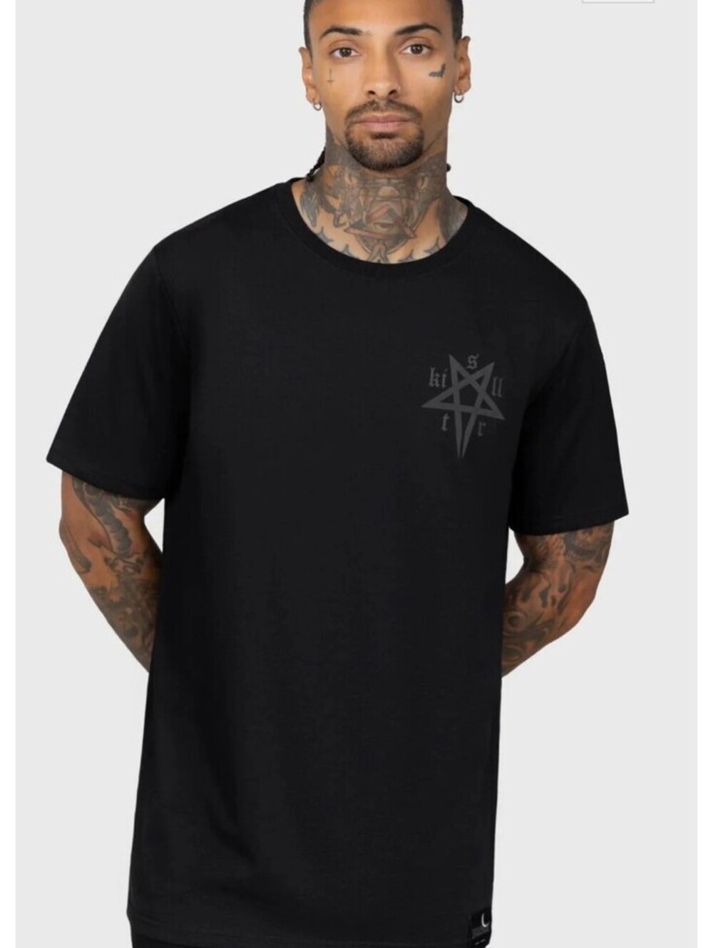 Killstar Dark Surge Short Sleeve T-Shirt Men's Size Med Goth Black Tee NEW